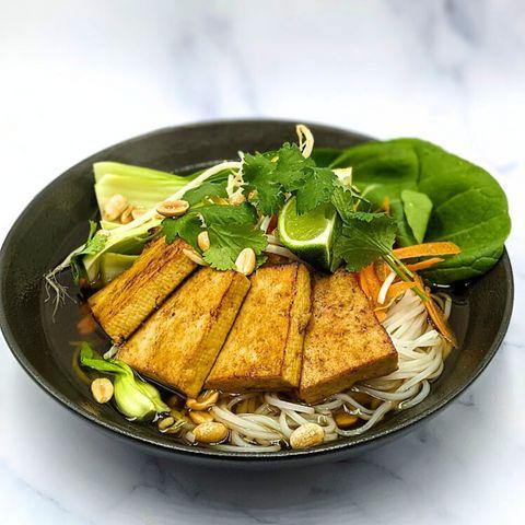 vietnamese pho with tofu