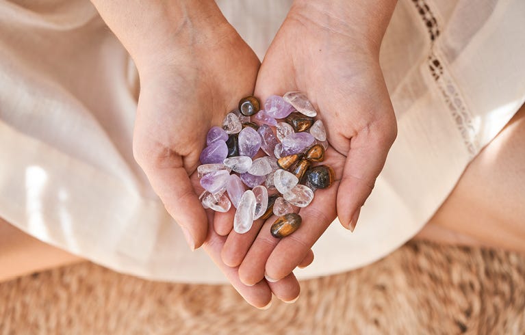 Full Moon Crystal Charging